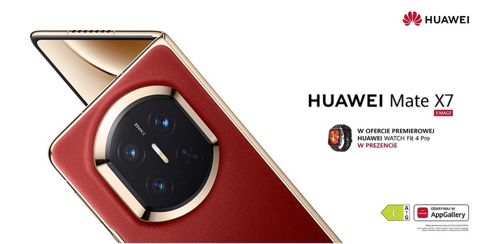 Składany smartfon Huawei Mate X7 oraz Huawei nova 14 Pro od dziś dostępne w Polsce!