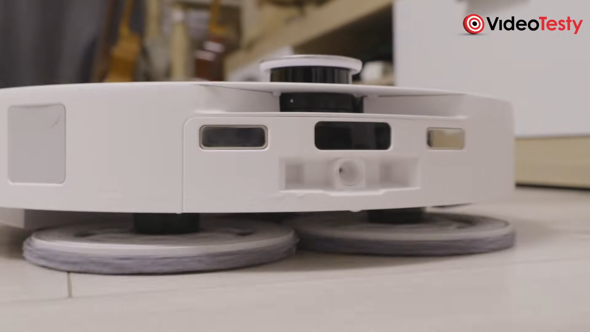 Zbliżenie na mopy Roborock Qrevo Edge 2 Pro