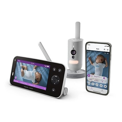 elektroniczna niania z czujnikiem oddechu Philips Avent SenseIQ Full HD SCD971/26