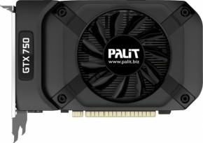 Palit GeForce CUDA GTX750 STORMX 2GB PCI-E DDR5 128BIT DVI/mHDMI