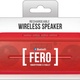 Trust Fero Wireless Bluetooth Speaker - red