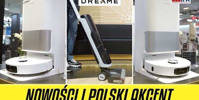 Dreame na IFA 2024: podnoszące się roboty, akcent Warszawski