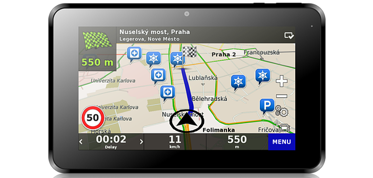 Dual Drive II - tablet dla zmotoryzowanych od Overmax