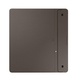 Samsung Etui w formie "book cover" tylko na przód / Simple cover do GALAXY Tab S 10.5 AMOLED / Chagall (T800/T805) - tytanowy brąz