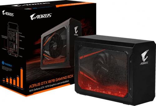 Gigabyte GeForce GTX 1070 AORUS Gaming Box 8GB GDDR5 (256 Bit) 2xDVI-D, HDMI, DisplayPort, BOX (GV-N1070IXEB-8GD)