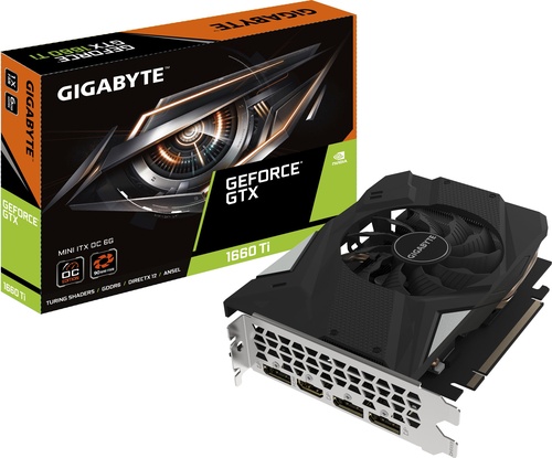 Gigabyte GeForce GTX 1660 Ti MINI ITX OC 6G, 6GB GDDR6