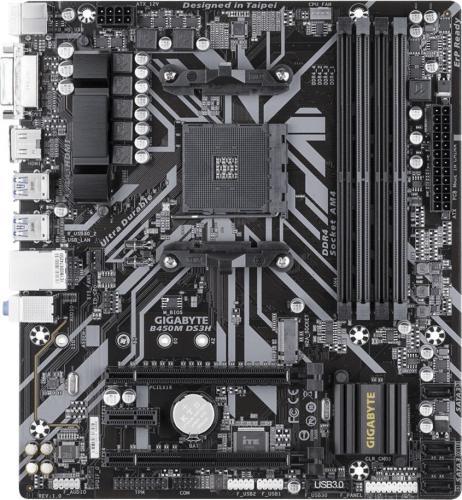 Gigabyte B450M DS3H