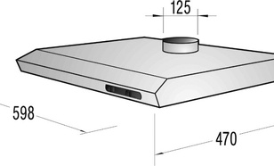 Gorenje Okap podszafkowy DU6115EC