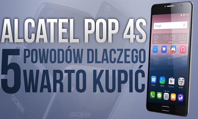 Czytnik Linii Papilarnych za 900 zł?! Alcatel Pop 4S - Czy Warto Kupić?