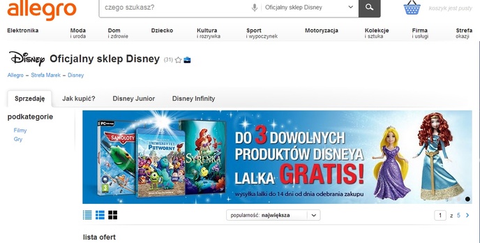 CDP.PL zaprasza do sklepu w strefie marek Allegro