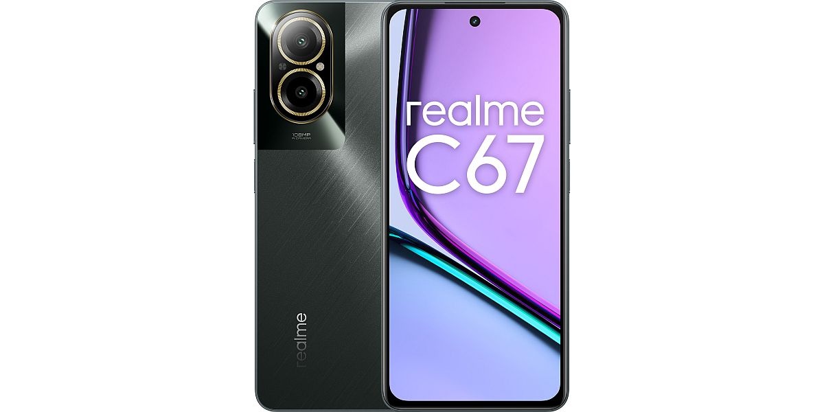 Smartfon realme C67 Czarny na Dzień Mężczyzn