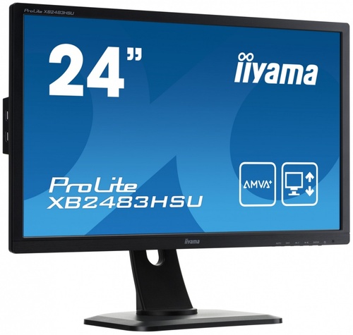 iiyama 24'' XB2483HSU-B1 AMVA+ HDMI/DVI/PIVOT/USB/GŁOŚNIKI