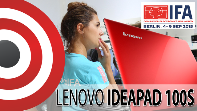 Lenovo Ideapad 100s z Windows 10 na IFA 2015