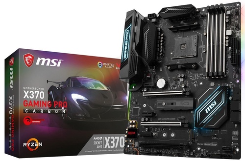 MSI H370 GAMING PRO Carbon ( LGA 1151 ; 4x DDR4 DIMM ; ATX ;