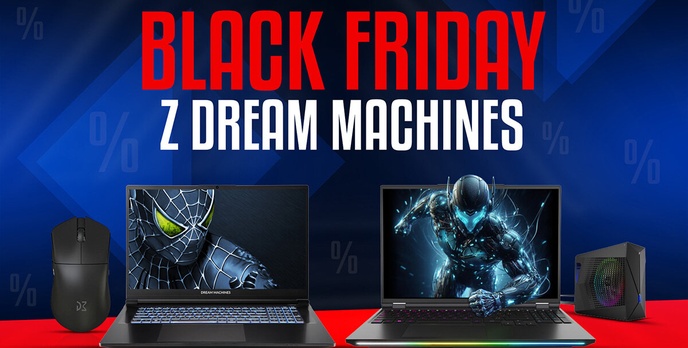 Laptopy taniej na Black Friday? Dream Machines ma coś dla każdego!