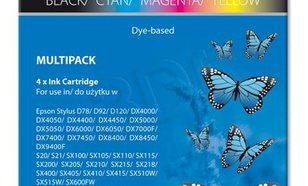ActiveJet AEB-715N multipack tusz czarny, cyan, magenta, żółty do drukarki Epson (zamiennik Epson T0715 ) Supreme