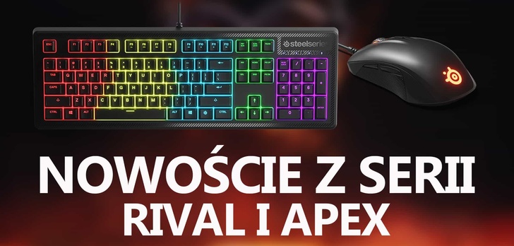 Steelseries Prezentuje Nowości z Serii Rival Oraz Apex