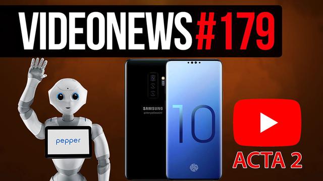 Robot konduktor, stacja paliw dla leniwych, telefon kryptowalutowy - VideoNews #179