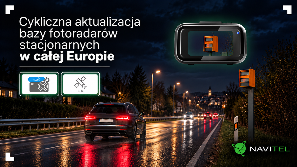 Fotoradary z całej Europy w kamerach NAVITEL - Yanosik staje się zbędny?