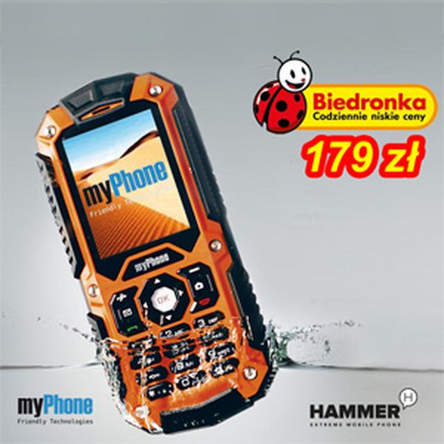 myPhone HAMMER - wytrzymały DualSim w przystępnej cenie