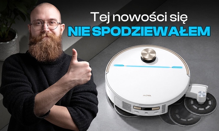 Ten robot mnie zaskoczył. TEST MOVA V70 Ultra Complete