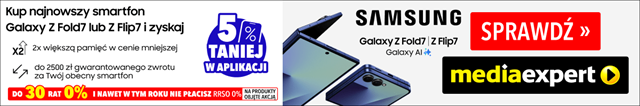 Promocja na Galaxy Z Fold7 i Z Flip7 w Media Expert