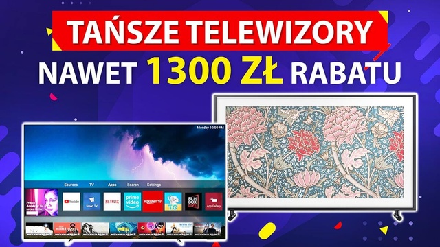 Telewizory tańsze nawet o 1300 zł - promocje tylko dziś i jutro