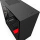 Nzxt H500i, okno, czarno czerwony (CA-H500W-BR)