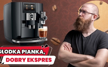 Słodka pianka z ekspresu do kawy: Test Jura J10