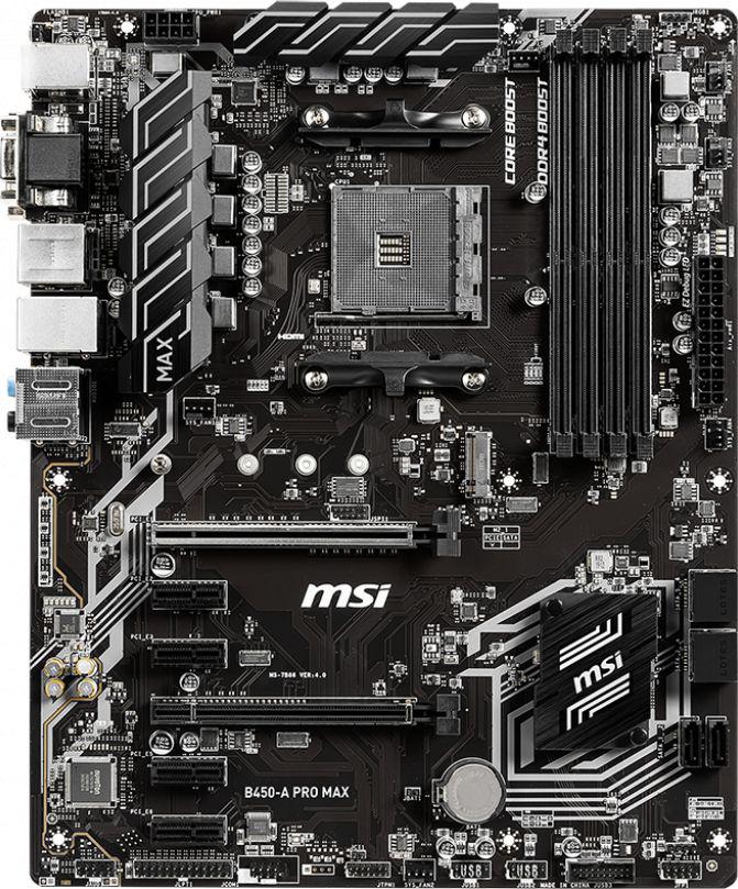 MSI B450-A PRO MAX