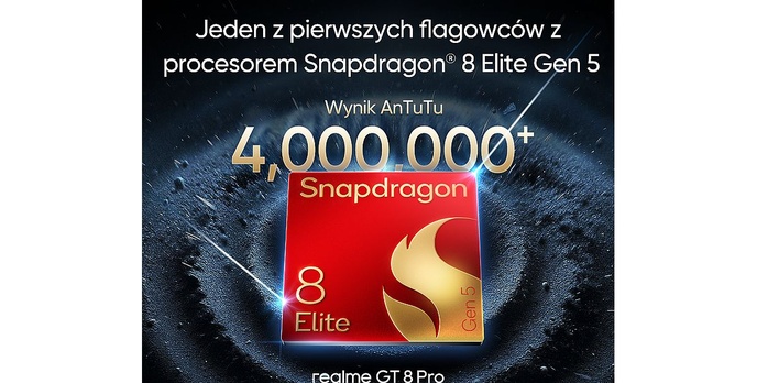 realme GT 8 Pro jednym z pierwszych flagowców w Europie z procesorem Snapdragon 8 Elite Gen 5!