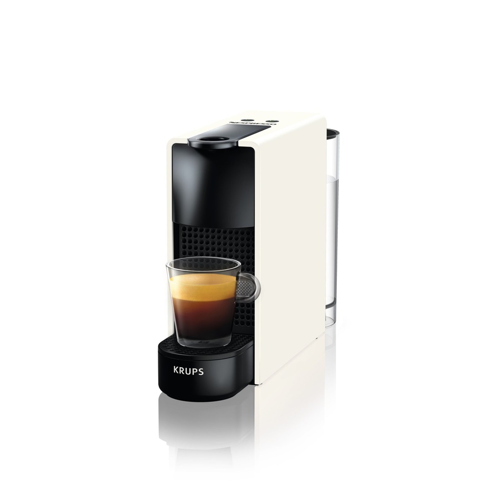 Ekspres na kapsułki KR-NESPRESSO Essenza Mini z Aeroccino XN1111 Biały