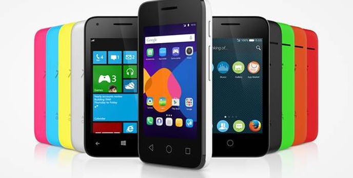 ALCATEL ONETOUCH PIXI 3 - Kolorowe Smartfony Z CES 2015