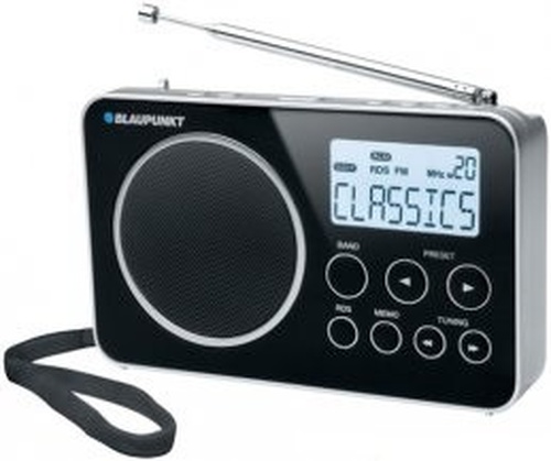 Blaupunkt BDR 500 CZARNY RADIO CYFROWE Z RDS