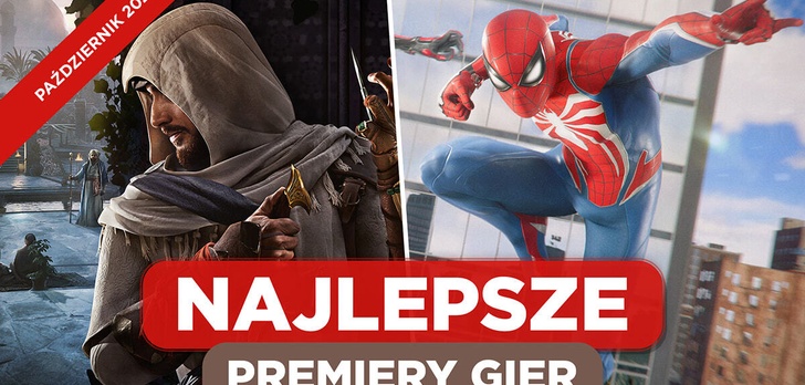 Najlepsze Premiery Gier Październik 2023 - Assassin's Creaed: Mirage, Marvel's Spider-Man 2