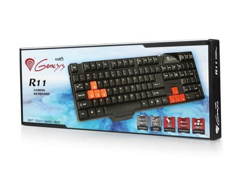 NATEC Klawiatura GENESIS R11 GAMING (Russian Layout)