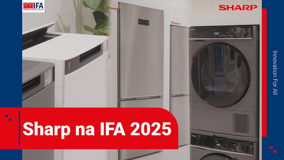 Sharp na IFA 2025: AGD, nowy design i technologie