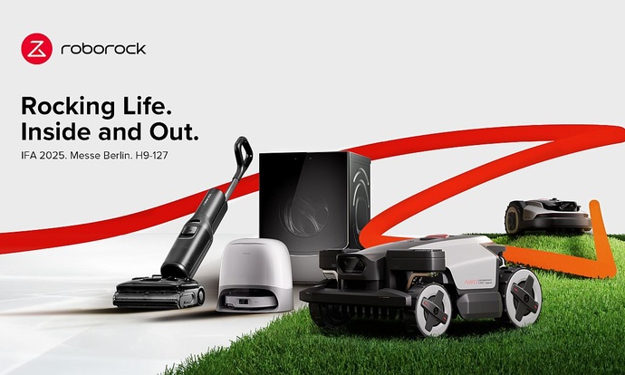 Roborock na targach IFA 2025 - Debiutują roboty koszące z serii RockMow i RockNeo!