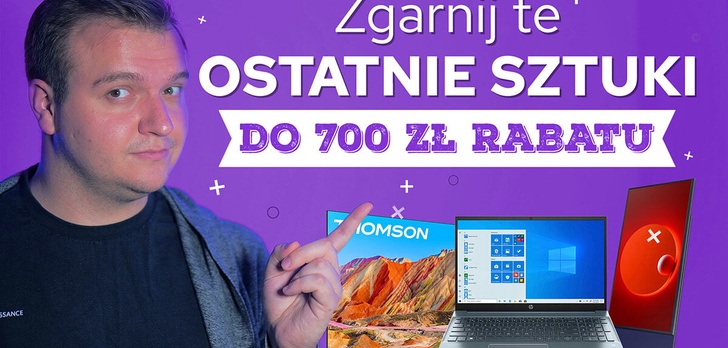 Oszczędź nawet 700 zł na telewizorze i nie tylko!