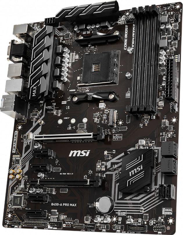 MSI B450-A PRO MAX
