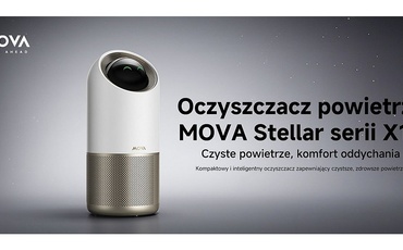 Premiera osobistego oczyszczacza Mova Stellar X10 - Czyste powietrze, które otula zamiast uderzać!
