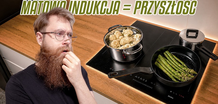 Matowa płyta, o którą łatwo zadbać. Sprawdzamy Amica PIE6542PHTSUNHC 3.0BL MATT
