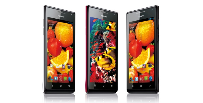 HUAWEI prezentuje najcieńszy smartfon świata na Consumer Electronics Show 2012 w Las Vegas