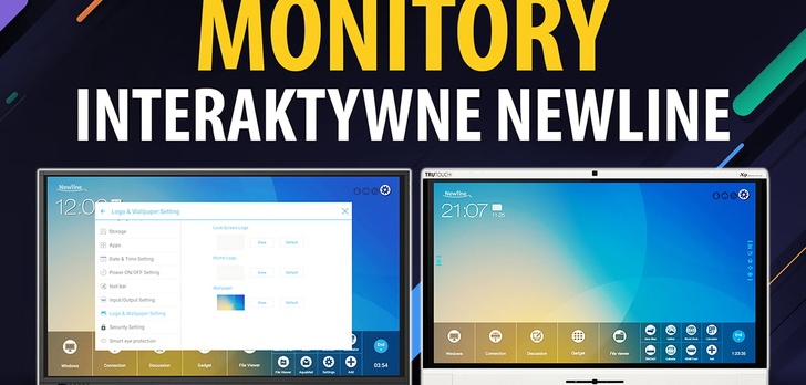 Newline, czyli monitory interaktywne nowej generacji
