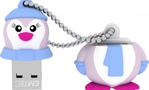 EMTEC Pendrive 8GB Lady Penguin The Animalitos