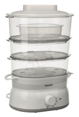 Parowar Philips HD9125/00 (900W Biało-beżowy 9l)