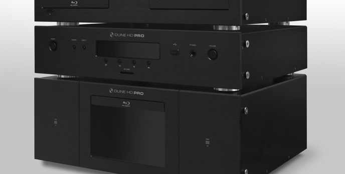 DUNE HD Pro - multimedialny kombajn z 7-calowym wyświetlaczem dotykowym