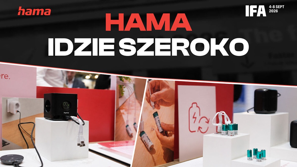 HAMA na IFA 2026 - ładowarki, zegarki, głośniki i słuchawki to nie wszystko!
