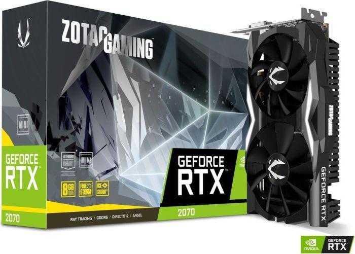 ZOTAC GeForce RTX 2070 GAMING MINI 8GB GDDR6 256bit 3DP/HDMI/DVI-D
