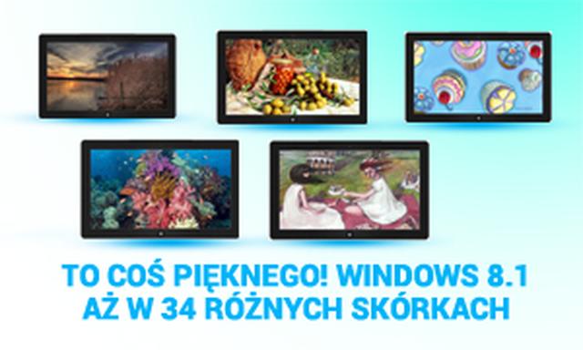 Coś Pięknego! Windows 8.1 w aż 34 Różnych Skórkach